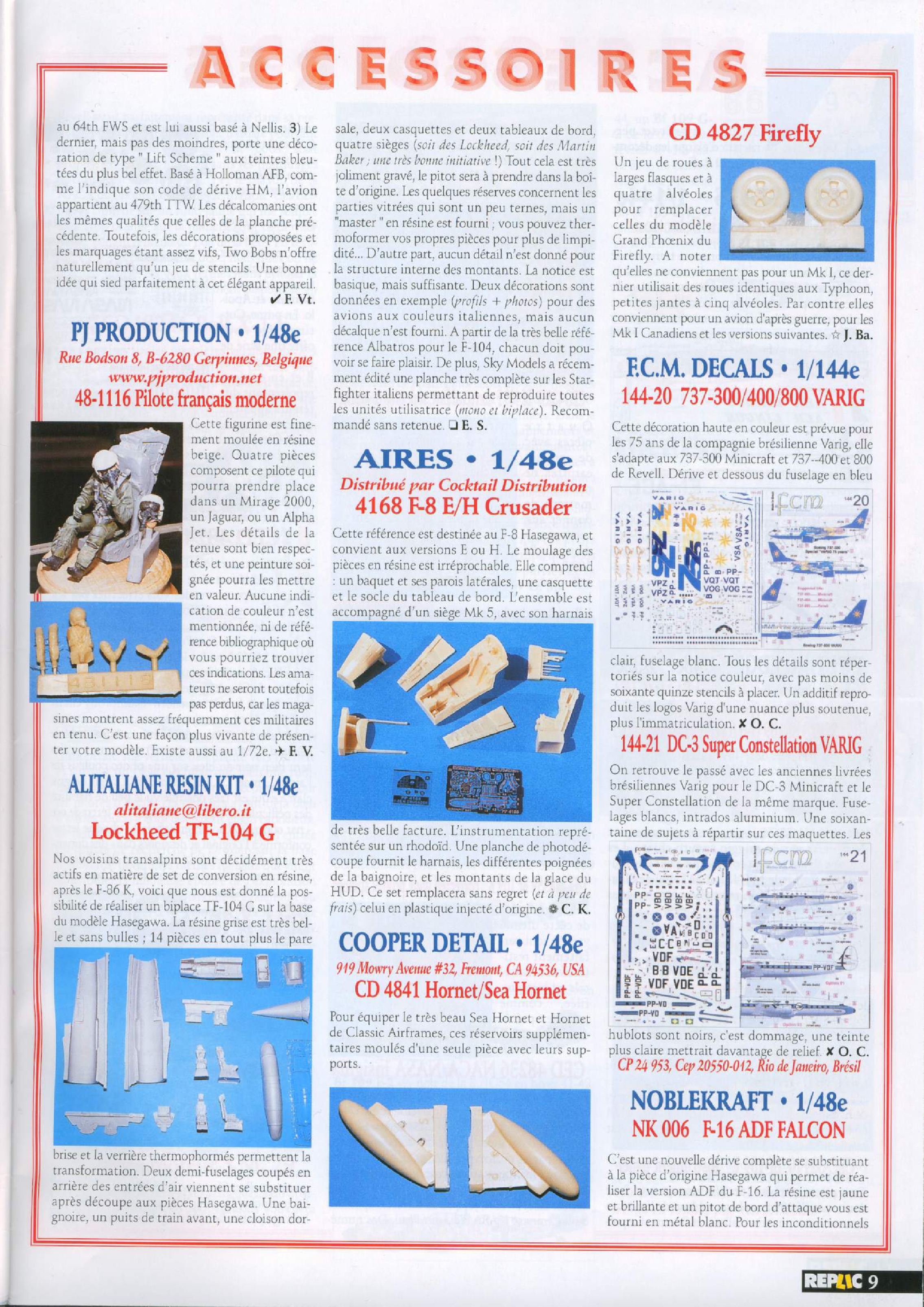 Replic 149 - Macchi C 200, Saetta-Dewoitine D-520, Vengeance, F-18